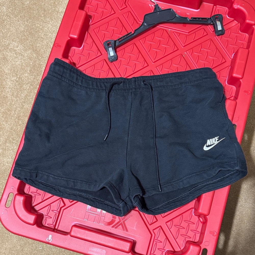 Black Nike lounge shorts